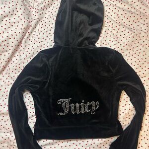 Juicy Couture black crop
